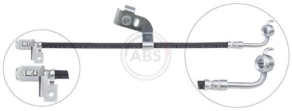 Flexible de frein (Durite de frein) A.B.S. ALL BRAKE SYSTEMS BV. ref. SL 4857